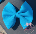 Neon Blue Bow