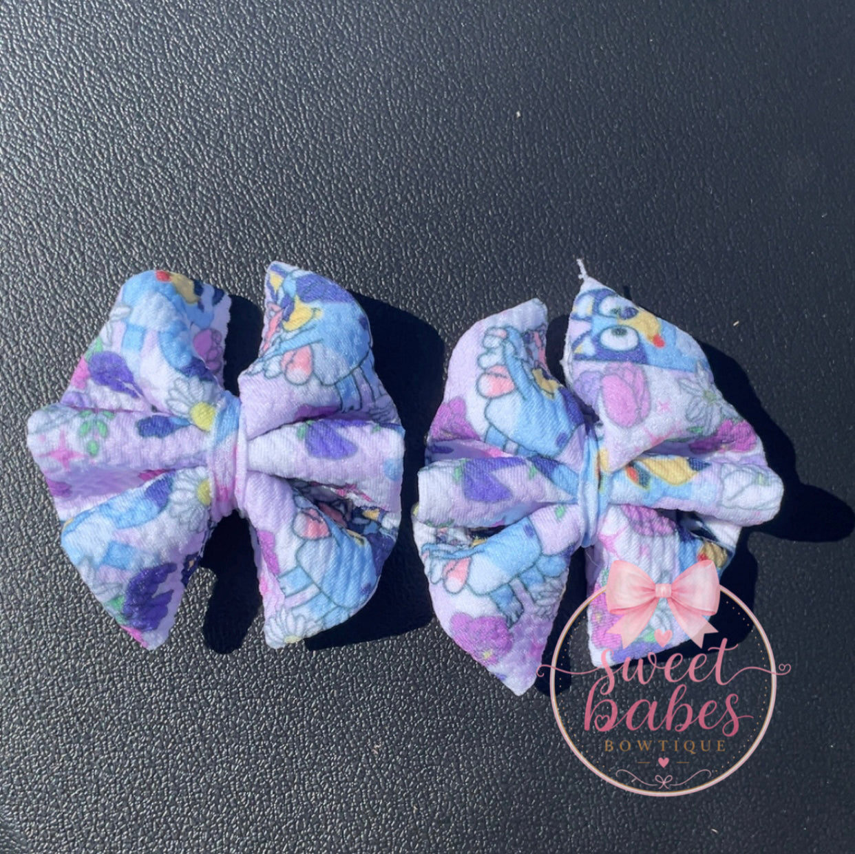 Purple mini bluey piggies
