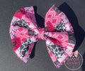 Pink cow girl boots bow