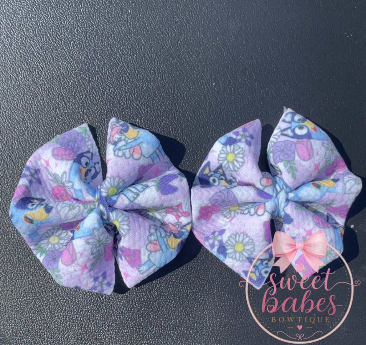 Purple bluey piggies
